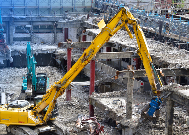 建物の解体・大規模撤去の作業