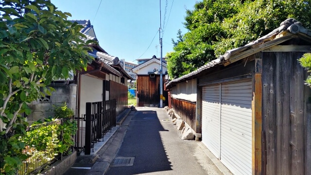 アスベスト 木造建築の解体２